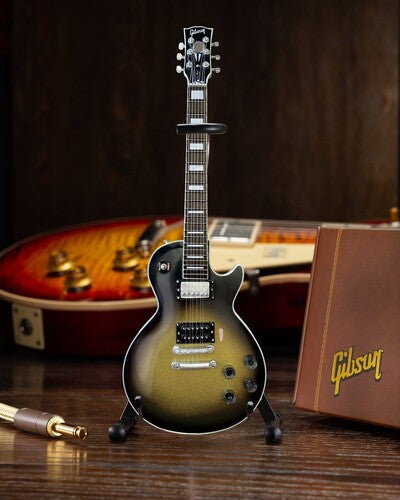 Axe Hvn Adam Jones Tool Gibson Les Paul Mini Adam Jones Gibson Les Paul 1979 Custom Antique Silverburst 10 Inch Miniature Guitar
