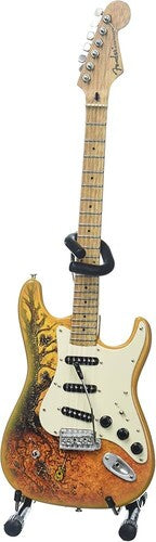 Axe Hvn D Lozeau Dotd Fender Strat Tol David Lozeau Fender Strat - Tree of Life 10 Inch Miniature Guitar Replica - Miniature Guitar