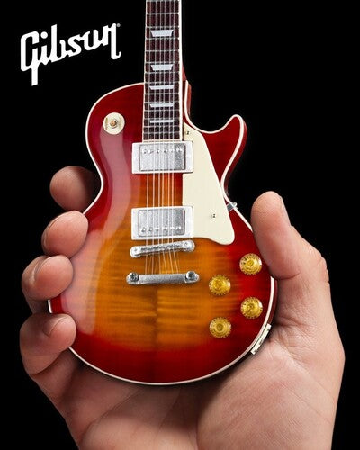 Axe Hvn Gibson 1959 Les Paul Cherry Sunburst Gibson Les Paul Standard 1959 Cherry Sunburst 10 Inch Miniature Guitar - Collectible