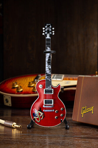Axe Hvn Gibson LP Slash Snakepit Guitar Gibson Les Paul Slash Snakepit Custom Shop 10 Inch Miniature Guitar Relica - Collectible Miniature