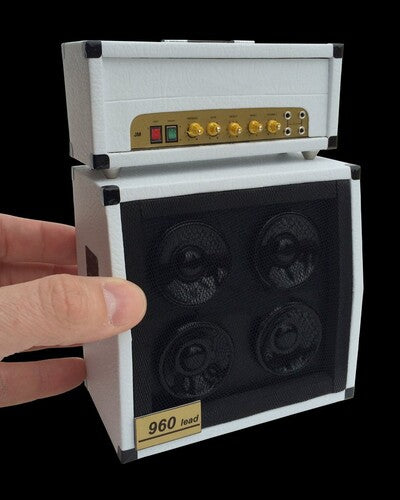 Axe Hvn Marshall Clsc Amp Spk Cab Replica Stack Amplifier Head w 4 x 12 Style Speaker Cabinet 1:4 Scale Miniature - CD Album