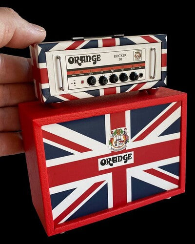 Axe Hvn Orange UK Stack Guit Amp Replica Cl Orange Guitar Amplifier ROCKER 30 UK Union Jack Stack 1:4 Scale Miniature - CD Album
