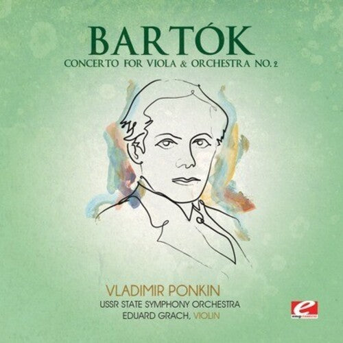 B. Bartok Concerto for Violin & Orchestra No. 2 - CD Album