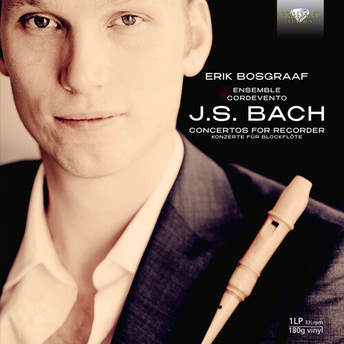 Bach, J.S. / Bosgraaf / Cordevento Concertos for Recorder - Record Album - Vinyl LP