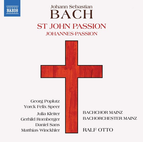 Bach, J.S. / Poplutz / Otto St John Passion - CD Album