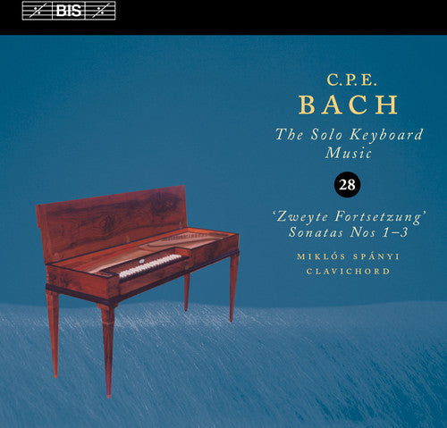 Bach / Miklos Spanyi C.P.E. Bach Solo Keyboard Music 28 - CD Album