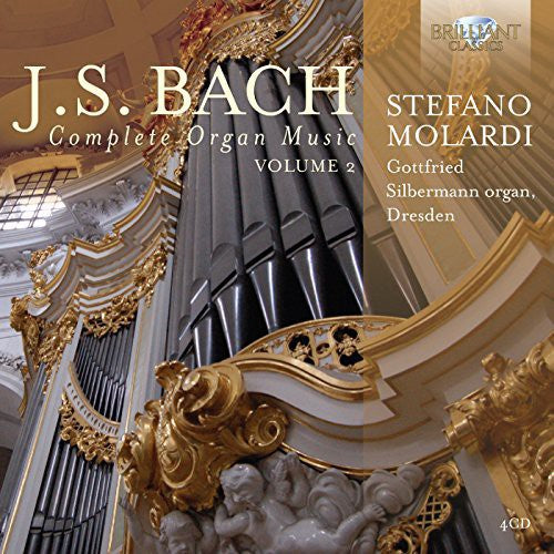 Bach / Stefano Complete Organ Music 2 - 4-Disc CD Album