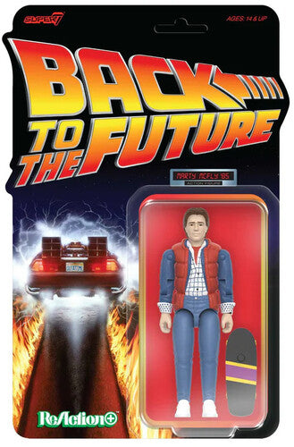 Back to the Future Reaction+ Wave 01 - Marty McFly Super7 - Back To The Future - ReAction+ Wv1 - Marty McFly '85 - Collectibles