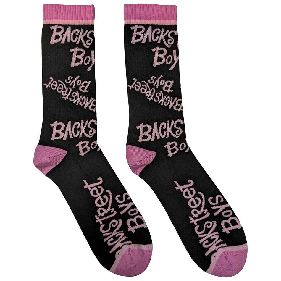 Backstreet Boys Logo Repeat Black