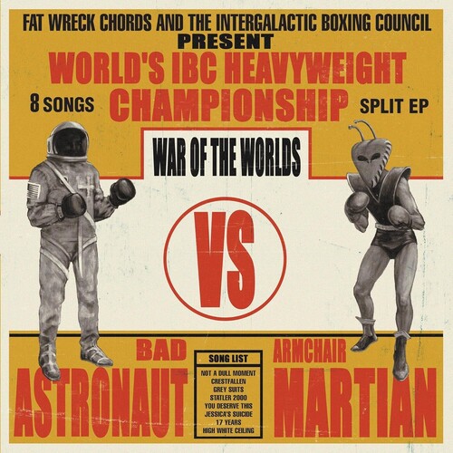 Bad Astronaut War Of The Worlds - Record Album - Vinyl LP