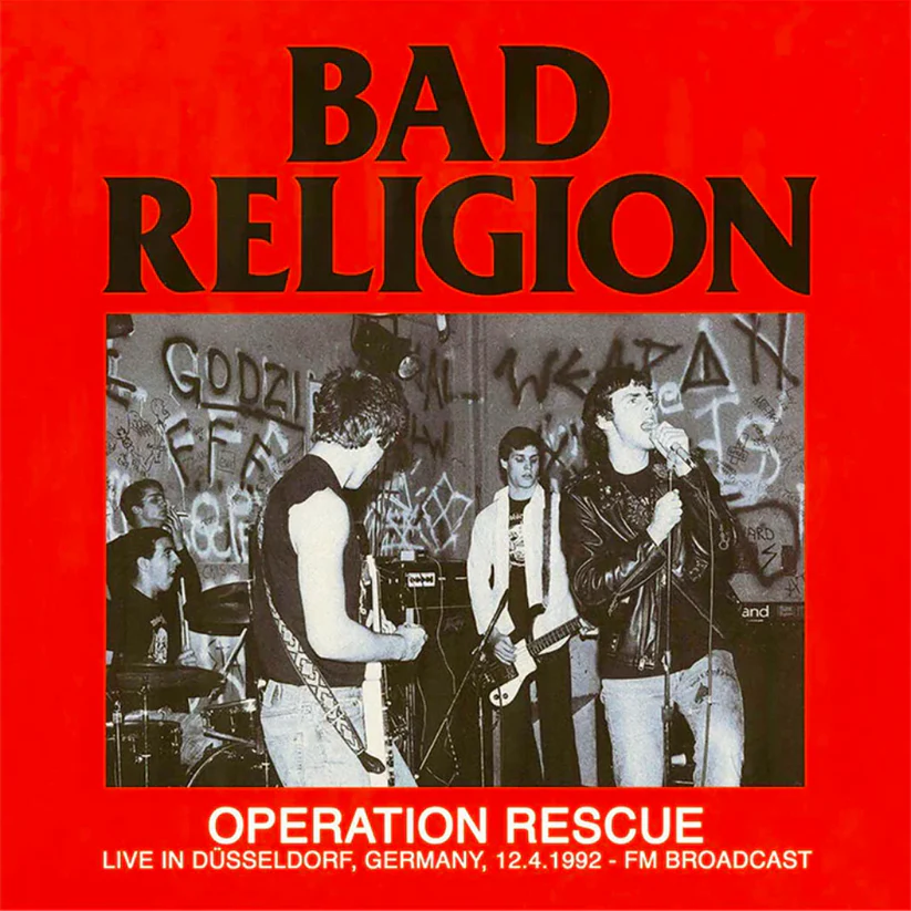 Bad Religion Operation Rescue: Live in Düsseldorf, 1992 (Limited Edition, Red Vinyl) [Import]