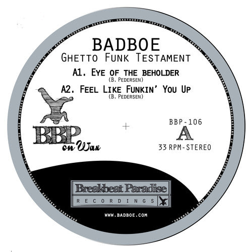 BadboE Ghetto Funk Testament - Record Album - Vinyl LP