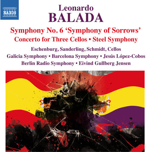 Balada / Schmidt / Sanderling / Eschenburg Sym 6 Con for Three Cellos & Steel Sym - CD Album