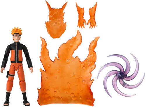 Bandai - Anime Heroes Bandai - Naruto - Anime Heroes: Beyond - Naruto Uzumaki Tailed Beast Cloak Action Figure Set - Action Figure