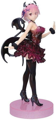 Banpresto BanPresto - Re:Zero - Clear & Dressy - Ram Special Color Statue - Collectibles