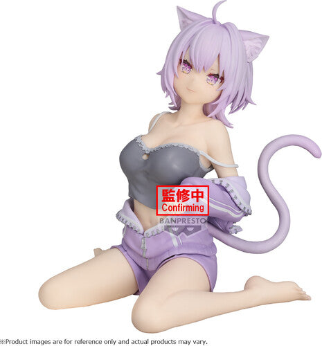 Banpresto - Hololive Nekomata Members Only Statue Banpresto - Hololive - #hololive IF Relax Time - Nekomata Okayu Members Only Outfit Statue - CD Album