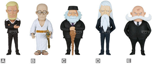 Banpresto - World Collectable Figure Banpresto - One Piece - World Collectable Figure - One Piece: Five Elders (One Random Figure) - Collectible Figure