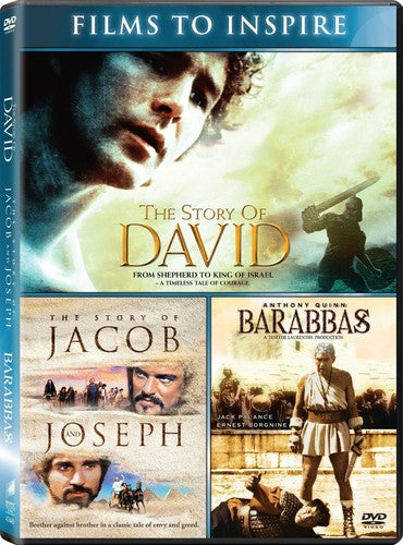 Barabbas / The Story of David / The Story of Jacob and Joseph - 3-Disc DVD Set