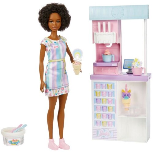 Barbie Barbie I Can Be Anything Ice Cream Shop Playset, African American - Consumer Accessories