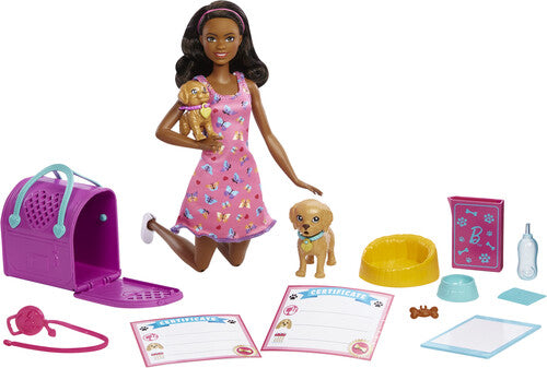 Barbie Barbie Pup Adoption Doll and Accessories - CD Album