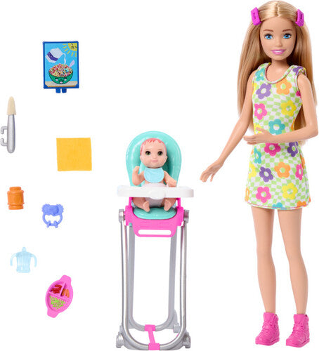 Barbie Barbie Skipper Babysitters Inc Doll & Mealtime Playset, Blonde - CD Album