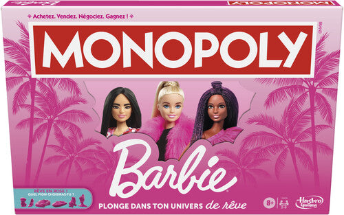 Barbie Monopoly: Barbie Edition - Board Game (Table Top Game)
