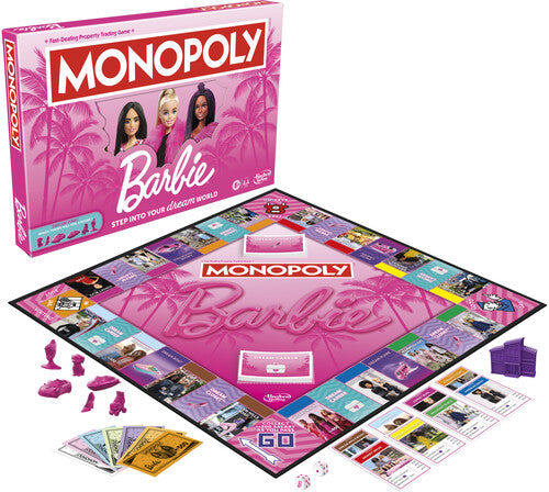 Barbie Monopoly: Barbie Edition - Board Game (Table Top Game)