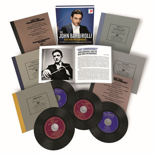 Barbirolli New York Philharmonic Orchestra Complete RCA & Columbia - 6-Disc CD Album