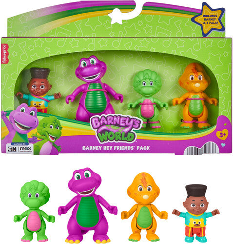 Barney & Friends Barney's World: Barney Hey Friends Figure 4-Pack - CD Album