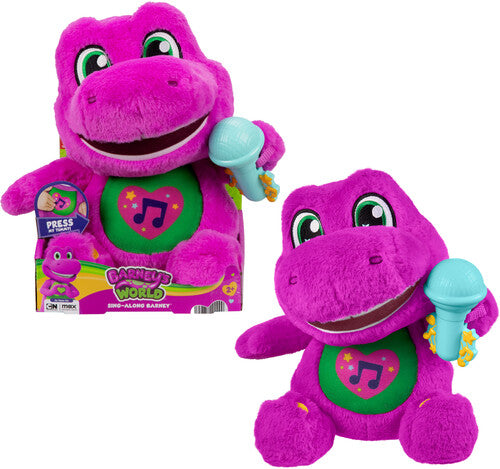 Barney & Friends Barney's World: Sing-Along Barney Musical Plush - CD Album