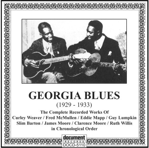 Barton / Mapp / McMullen / Weaver 1928-33-Georgia Blues - CD Album