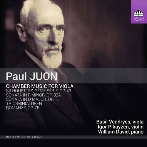 Basil Vendryes Chamber Music for Viola - CD Album