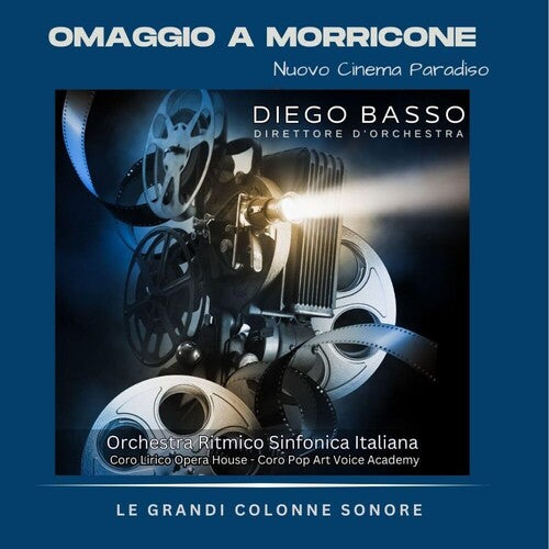 Basso, Diego / Orchestra Ritmo Sinfonica Italiana Omaggio A Morricone: Le Grandi Colonne Sonore - Record Album - Vinyl LP