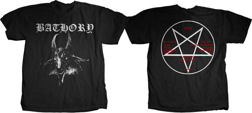 Bathory Goat Logo - Unisex T-Shirt (Black)