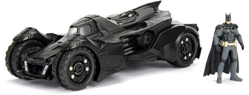 Batman 2015 Arkham Knight Batmobile & Batman DC Batman: Arkham Knight - 1:24 2015 Batmobile Die-Cast Car & Batman Figure - CD Album
