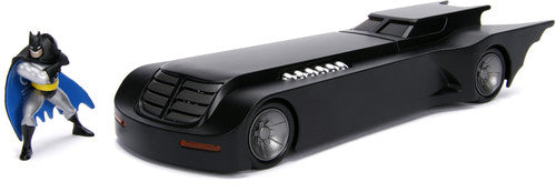 Batman Animated Series Batmobile Die-Cast Car 1:24 DC Batman: The Animated Series - 1:24 Batmobile Die-Cast Car & Batman Figure - CD Album