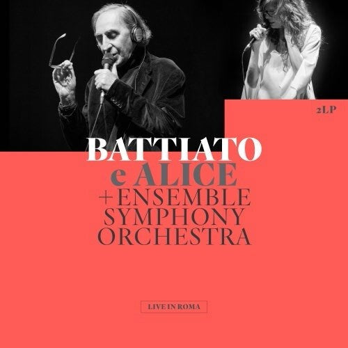 Battiato & Alice Live In Roma - Double Record Album - Vinyl LP