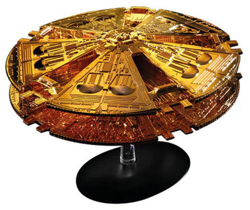 Battlestar Galactica Classic Cylon Baseship Gold Battlestar Galactica - Limited Edition Gold Cylon Basestar (TOS) Die-Cast 6" Ship - CD Album