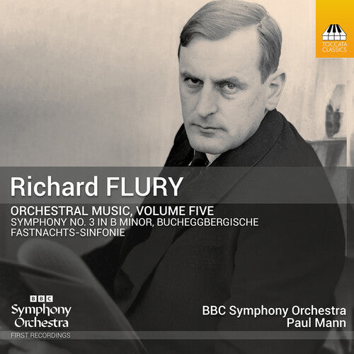 BBC Symphony Orchestra Richard Flury: Orchestral Music, Vol. 5 - CD Album