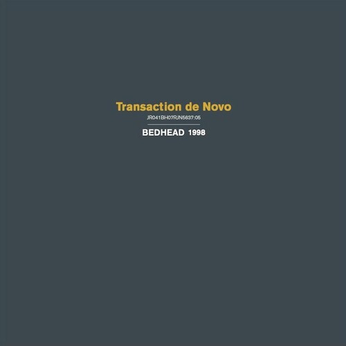 Bedhead Transaction De Novo - Record Album - Vinyl LP