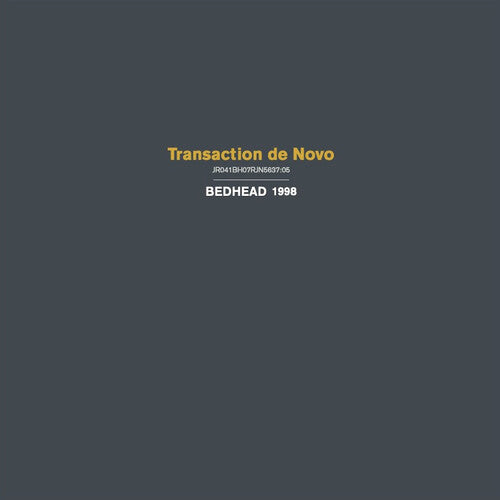 Bedhead Transaction de Novo - Record Album - Vinyl LP