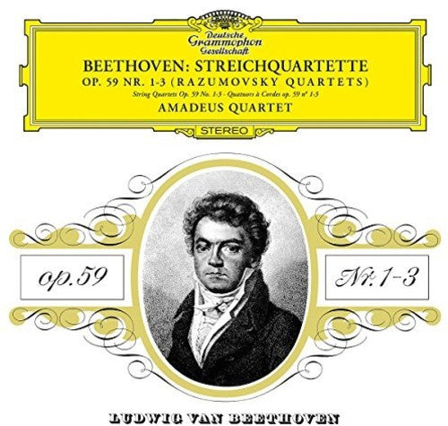Beethoven / Amadeus Quartet String Quartet No 7 in F Op 59 No 1 - Record Album - Vinyl LP