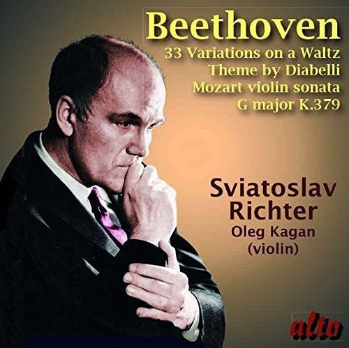 Beethoven / Richter / Kagan BEETHOVEN: Diabelli Variations Op. 120, MOZART: Violin Sonata in G K.379, Oleg Kagan, violin - CD Album