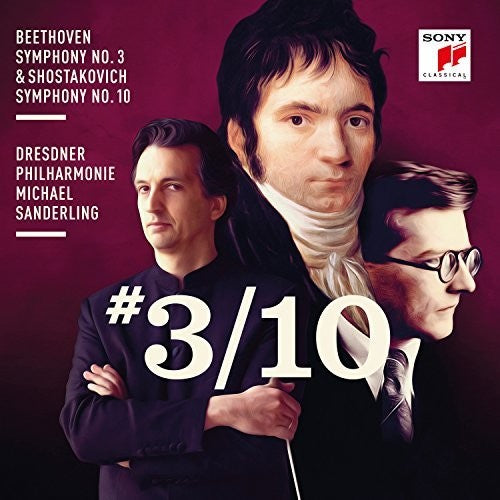 Beethoven / Shostakovich / Sanderling Beethoven: Symphony No. 3 & Shostakovich: Symphony No. 10 - 2-Disc CD Album