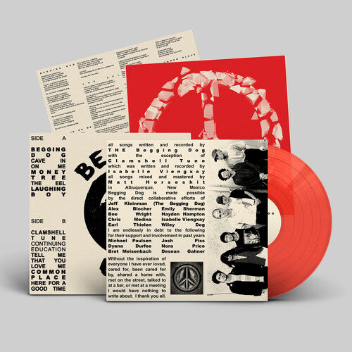 Begging Dog Demo 1 - Red - Record Album - Vinyl LP