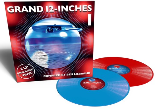 Ben Liebrand Grand 12-Inches 1 [Red & Blue Colored Vinyl] - Double Record Album - Vinyl LP