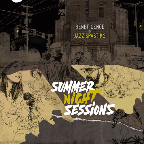 Beneficence & Jazz Spastiks Summer Night Sessions - Record Album - Vinyl LP