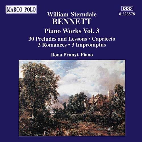 Bennett, William Sterndale / Prunyi Piano Works-Vol. 3 - CD Album