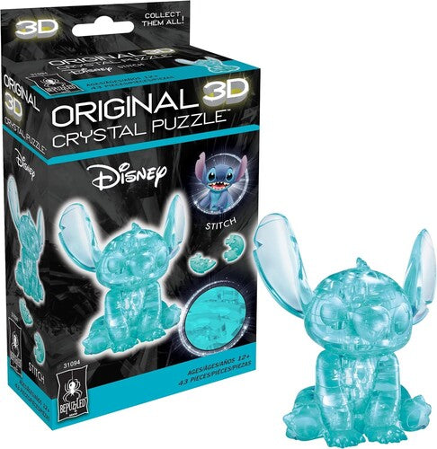 Bepuzzled Disney Stitch Blue 3D Crystal Puzzle BEPUZZLED - Disney - Stitch (blue) 3D Crystal puzzle - CD Album