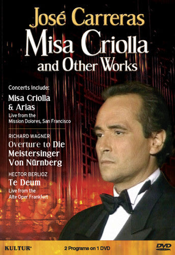 Berlioz / Ramirez / Wagner / Carreras / Abbado Jos� Carreras: Misa Criolla and Other Works - DVD